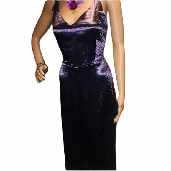 Eyeshadow Purple Jumpsuit Size Medium NWT - Picture 8 of 9